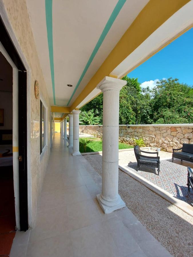 Nicol-Haa Hotel Izamal Bagian luar foto